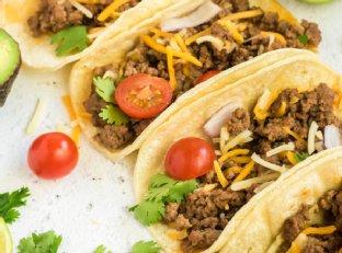 Ground Beef Street Tacos