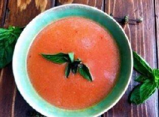 Try This at Home - Tomato Gazpacho to Cool Off During the Dog Days of Summer