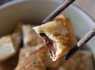 Fried Xocai Healthy Chocolate Stuffed Wontons