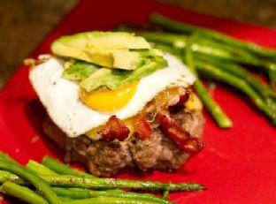 Low Carb Brunch Burger