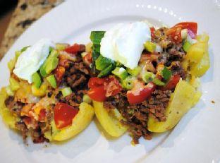 Mexican Stuffed Potatoes