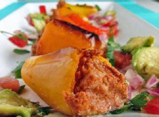 Mini Stuffed Mexican Bell Peppers