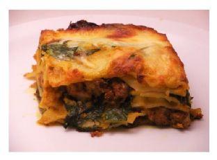 Pumpkin and Sausage Lasagna
