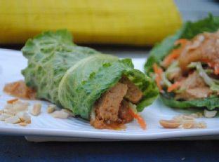 Thai "Chicken" Wraps