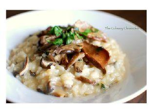 Unctuous Mushroom Risotto